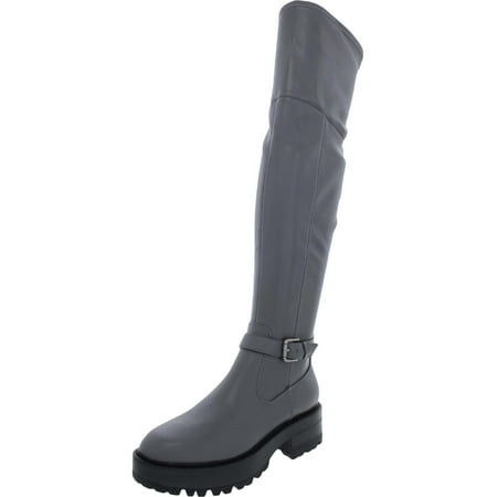 

Guess Womens Frazer Faux Leather Block Heel Knee-High Boots