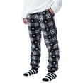 thumbnail image 4 of Disney The Nightmare Before Christmas Adult Jack Skellington 3 Piece Minky Pants, Sherpa Pullover, and Socks Pajama Set, 4 of 7