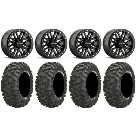 Raceline Ryno Bdlk 14 Bk Wheels 28 BigHorn Tires Kawasaki Mule Pro FXT Raceline Ryno Bdlk 14 Bk Wheels 28 BigHorn Tires Kawasaki Mule Pro FXT