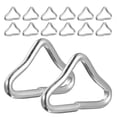 thumbnail image 1 of Shisuyan 25pcs Triangle Trampoline Parts Portable Triangle Buckles Professional Trampoline Rings, 1 of 8