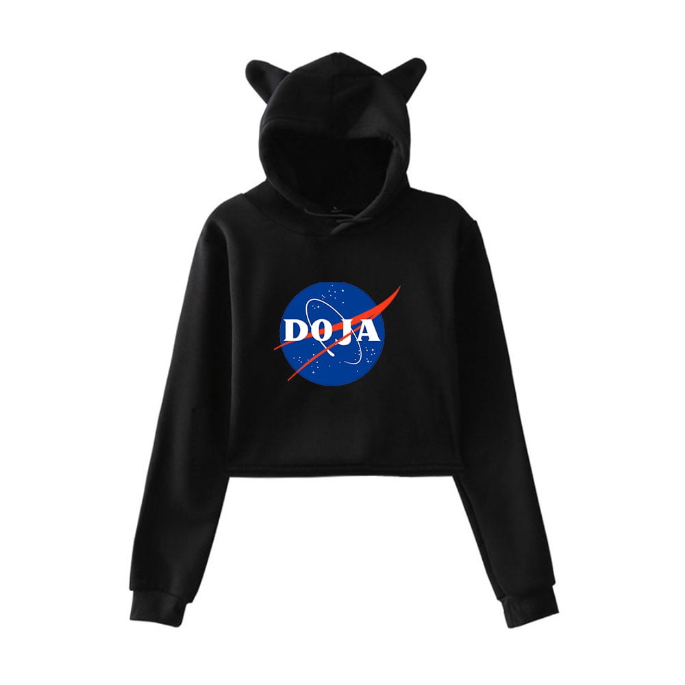 Nasa crop hoodie hotsell