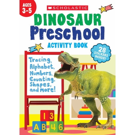 Dinosaur Preschool Activity Book (Hardcover)
