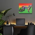 thumbnail image 6 of Epic Art 'Ospa on wheels' by Dean Russo, Acrylic Glass Wall Art, 16"x12", 6 of 8