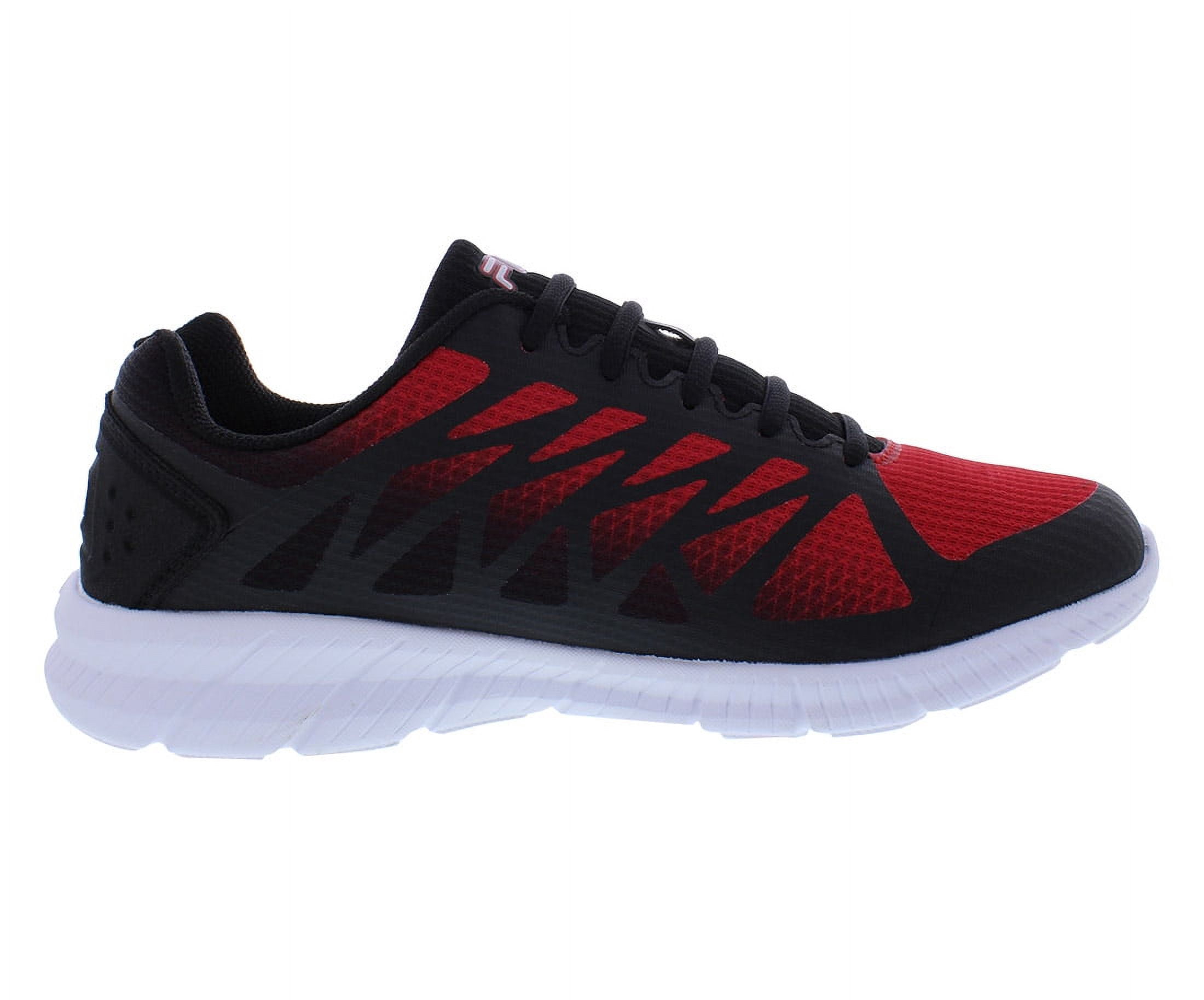 Fila Memory Fantom 6 Mens Shoes Size 8, Color: Red/Black 