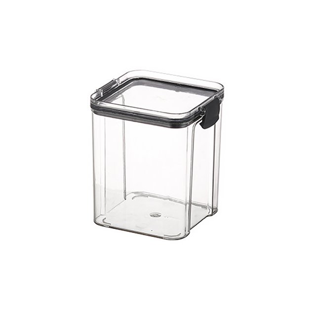 Naiovety Contenedor de almacenamiento de alimentos apilable, dispensador de granos de refrigerador de plástico, organizador de harina para hornear, Organizadores de utensilios de cocina 950ML Naiovety HA059310-03