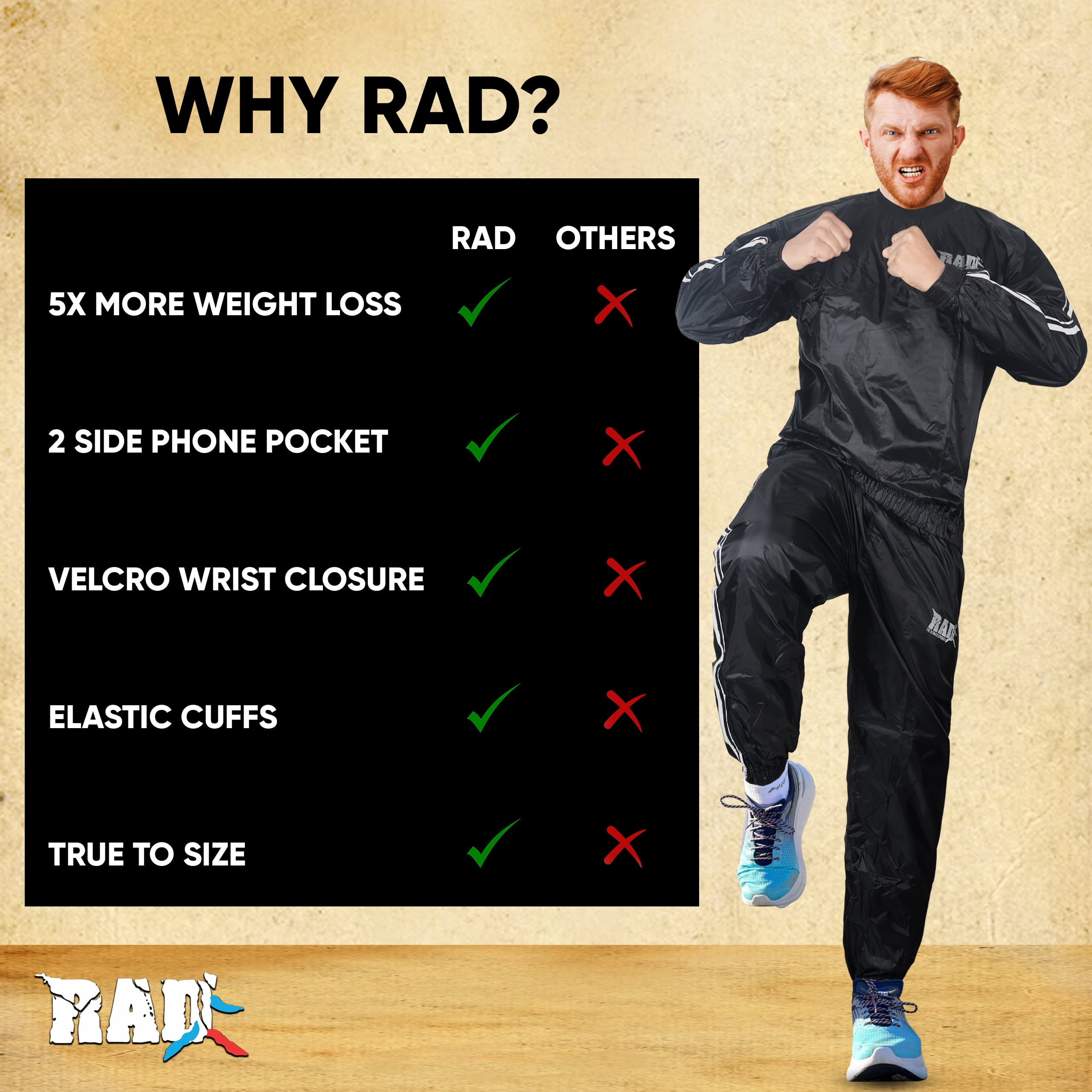 SixPad Sauna Suit Fitness Wear | Japan Trend Shop
