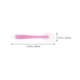 thumbnail image 4 of 2pcs Silicone Cream Scraper Large Size Silicone Scraper Translucent Cream Scraper Cake Spatula Baking Tools for Home Restaurant(Red), 4 of 8