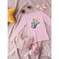thumbnail image 3 of Kids In A Rainbow Traind Long Sleeve Toddler -Image by Shutterstock,  5 Toddler, 3 of 4
