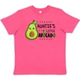 thumbnail image 3 of Inktastic Auntie's Little Avocado with Cute Baby Avocado Youth T-Shirt, 3 of 5