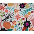 thumbnail image 4 of oneOone Polyester Lycra White Fabric Skull Sewing Craft Projects Fabric Prints By Yard 56 Inch Wide, 4 of 4
