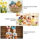 thumbnail image 5 of 10 huevos de Pascua de madera sin terminar para manualidades de niños, con fondo plano, 5 of 7