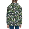 thumbnail image 6 of Kdxio Fun Panda Playing With Bamboo Leaves Pattern Kids Boys Girls Zip Up Hoodie 3D Printed Hooded Sweatshirt Hoody Coat with Pocket 7-12 Y-Small, 6 of 6