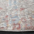 thumbnail image 3 of SAFAVIEH Valencia Lillian Distressed Area Rug, Grey/Gold, 6'10" x 6'10" Round, 3 of 8