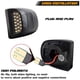 thumbnail image 4 of Kenally 1 par de luces de matrícula automotrices portátiles impermeables LED LH RH reemplazo de lámpara de montaje de tornillo para Bombillas para automóviles, 4 of 6