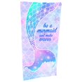 thumbnail image 3 of Naierhg Beach Towel Soft Texture Water Absorption Mermaid Pattern Microfiber Absorbent Body SPA Towels Daily Use One Size H, 3 of 8