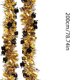 thumbnail image 3 of Pancarta de decoraciones para la fiesta de graduación – Cinta negra de 2 metros con gorra doctoral, guirnalda colgante de plástico para la fiesta de graduación, aula, fondo fotográfico, 3 of 6