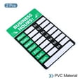 thumbnail image 3 of Uxcell Business Hour Sign Self Adhesive Operation Hour Sticker Green 2 Pack, 3 of 6