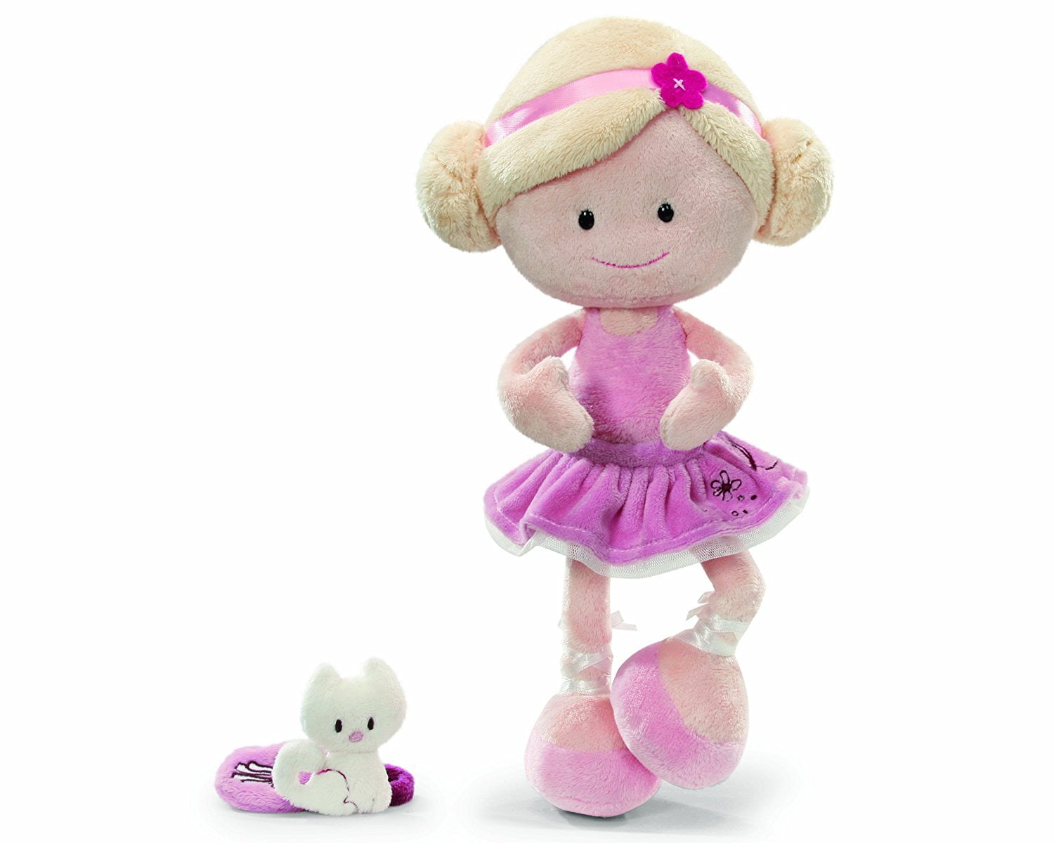 Nici Wonderland Doll: Miniclara the Ballerina, HANDMADE Miniclara plush, cuddly doll, 11.8
