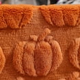 thumbnail image 5 of Halloween Table Runner Plush Orange Pumpkin Fall Table Decor for Home Kitchen Dining Party Thanksgiving, 1 Piece, 5 of 5