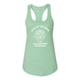 thumbnail image 2 of Wild Bobby Fear Not For Jesus The Lion Of Judah Has Triumphed Inspirational/Christian Women Racerback Tank Top, Mint, X-Large, 2 of 5