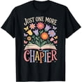 thumbnail image 2 of 100% Cotton Unisex Just One More Chapter Reading Book Lover T-Shirt, 2 of 5