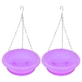thumbnail image 1 of Weiweiguan 2 Sets Hanging Flowerpot Fence Railing Wall Hanging Planter Plant Container, 1 of 6