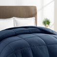 thumbnail image 4 of Clara Clark  All-season Down Alternative Comforter Navy Queen, 4 of 5