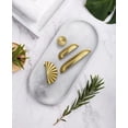 thumbnail image 5 of Goo-Ki 2.5"(64mm) Hole Centers Brushed Gold Kitchen Cabinet Pulls,Closet Classic Zinc Alloy Drawer Cabinet Drawer Pulls with Fan-Shaped,6 Pack, 5 of 5