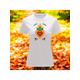 thumbnail image 1 of Playera Blusa De Corazon Con Ojo Turco Color Blanco Talla Chica Marca Emil SaEs, 1 of 4