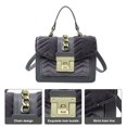 thumbnail image 3 of Lojalitet Bolso de pana para mujer con cierre, bolso pequeño, bolso bandolera de PU es adecuado para los desplazamientos diarios., 3 of 5