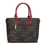 MKF Collection Siena Tote Bag Vegan Leather Shoulder Bag Purse by Mia K
