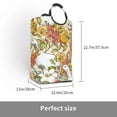 thumbnail image 3 of Lsque Ducks and Flowers Laundry Basket, Laundry Hamper, Dirty Clothes Hamper for Laundry, Collapsible, Waterproof Laundry Baskets with Aluminum Handles for Laundry, Dorm, Family, 3 of 6