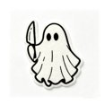 thumbnail image 1 of Thick Faux Wool Halloween Ghost Pet Doormat Non Slip Acrylic Entry Rug Dirt Trapping Door Mat for Muddy Pet Paws, 1 of 4