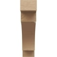 thumbnail image 2 of 4"W x 16"D x 16"H Thin Mediterranean Rough Cedar Woodgrain TimberThane Corbel, Primed Tan, 2 of 6