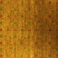 thumbnail image 1 of Ahgly Company Indoor Square Oriental Yellow Industrial Area Rugs, 8' Square, 1 of 4