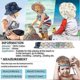 thumbnail image 5 of 48cm Kids Girls Boys Beach Cap Sun Hat Unisex Foldable Anti-uv Sunscreen Beach Sun Hat Baby, 5 of 5