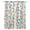 White, variant on Teal Orange Eucalyptus Blackout Curtains for Bedroom Living Room Darkening Curtains 84 Inch Length 2 Panels Set Weeping Botanical Leaves Window Curtain Window Treatment Grommet Drapes 52"x84"