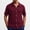 D_ Wine, variant on YLSDY Men's Allover Lacework Camp Shirt, Openwork Floral & Geometric Pattern, Short Sleeve Button-Down Cover-Up Top White XXXL
