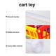 thumbnail image 4 of 1 Juego de casita de juegos para niños pequeños con carrito de la compra divertido (rojo), 4 of 8