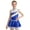 Royal Blue, variant on Eandarui Kids Girls Sleeveless Glitter Sequins Cheerleading Uniform Cheer Leader Outfits Dance Dress Royal Blue 16