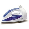 Steam Iron with Curved Non-Stick Coated Titanium Soleplate