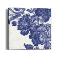 thumbnail image 2 of 20" Blue Toile Rose Canvas Wall Art, 2 of 3