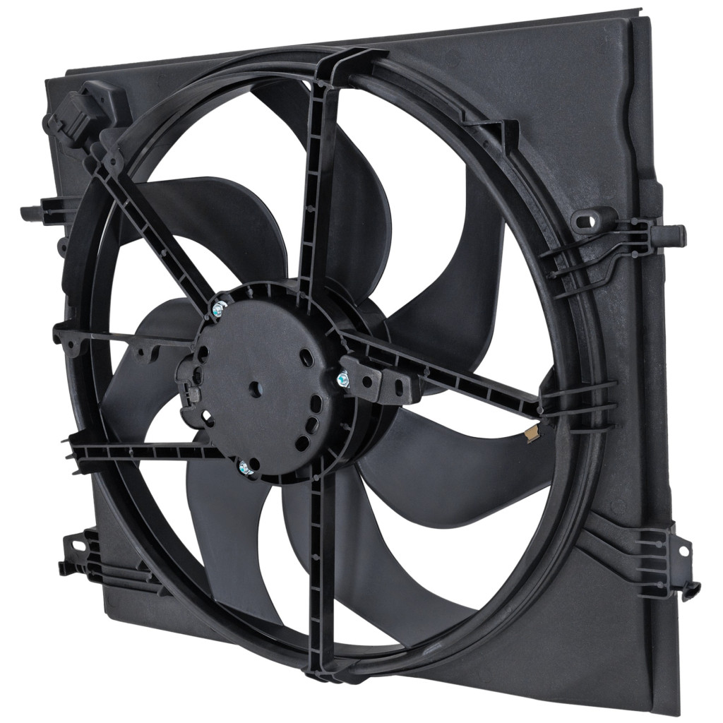 For Nissan Qashqai 2017 18 19 20 21 2022 Radiator and Condenser Fan Assembly | Plastic | With One Big Fan | Replacement For NI3115162 | 214816MA0B