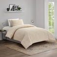 thumbnail image 3 of Better Homes & Gardens Abstract Chenille 2-Piece Comforter Set, Tan, T/TXL, 3 of 6
