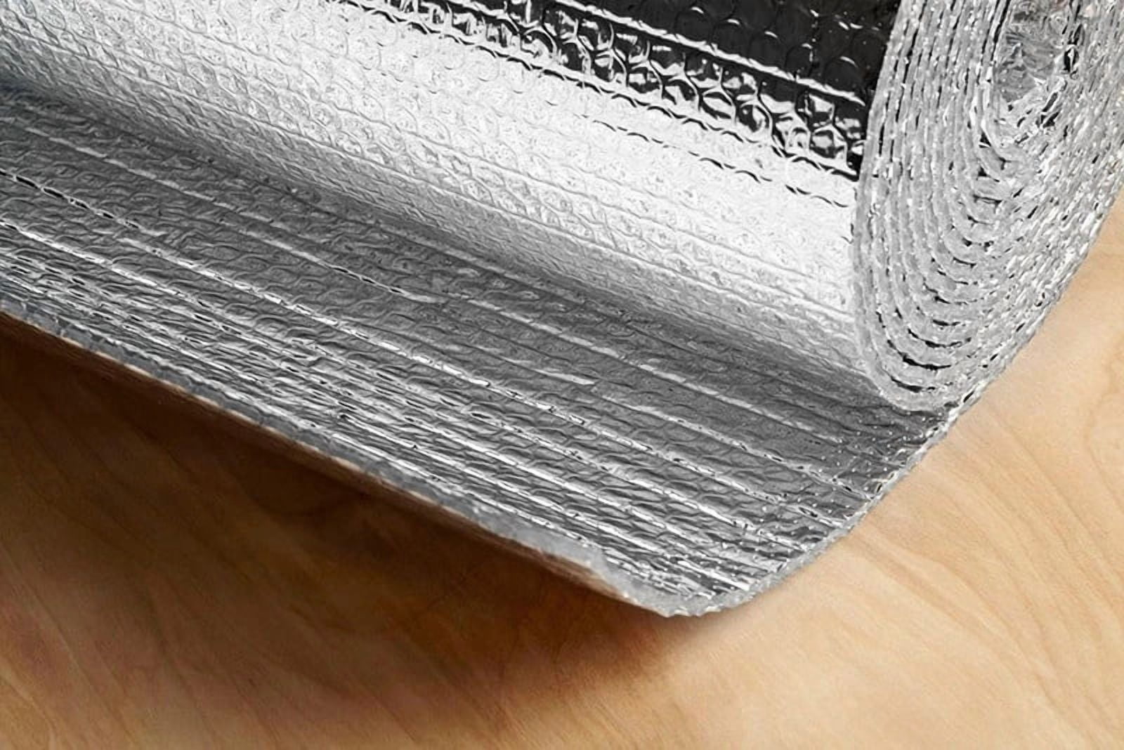 USEP DW1202504 Spiral Duct Wrap Reflective Insulation, 12" x 25'