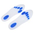 thumbnail image 2 of Profesional Arch Orthotic Support Insole Flatfoot Corrector Zapato Cojín Cuidado de los pies InsoleBlue Blanco 41-42, 2 of 8