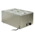 thumbnail image 3 of 1200W Commercial Countertop Electric Food Warmer NSF Certified  13.4''Wx22.2''Dx9.9''H, 3 of 10