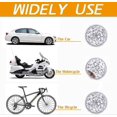 thumbnail image 2 of Car Tire Valve Stem Caps, 4 Pack Handmade Crystal Rhinestone Car Stem Air Caps Cover, 2 of 4