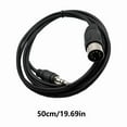 thumbnail image 6 of 3.5mm to Midi Cable DIN7P Male to 3.5mm Male Audio Cable for High Fidelity Sound Transmission for Bang&Olufsen,Naim,Quad, 6 of 10