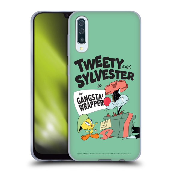 Head Case Designs Officially Licensed Looney Tunes Season Tweety And Sylvester The Cat Soft Gel Case Compatible with Samsung Galaxy A50/A30s (2019)